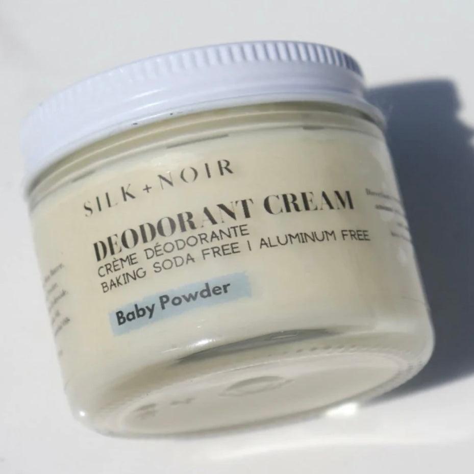 Déodorant Crème naturel - SILK&NOIR