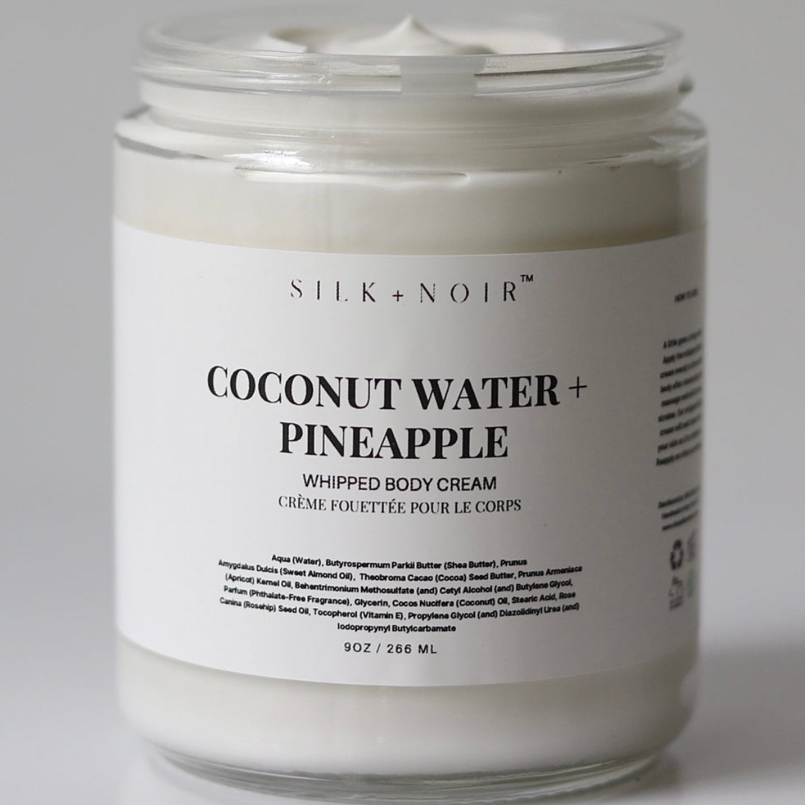 Crème fouettée parfumée corps - SILK&NOIR