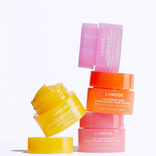 Coffret masques nuit lèvres (Dreamy lip) 4pcs - LANEIGE