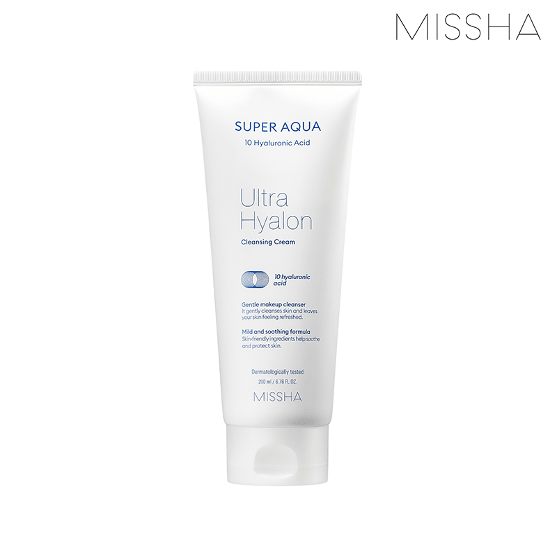 Nettoyant crème aux 10 acides Hyaluronique - MISSHA