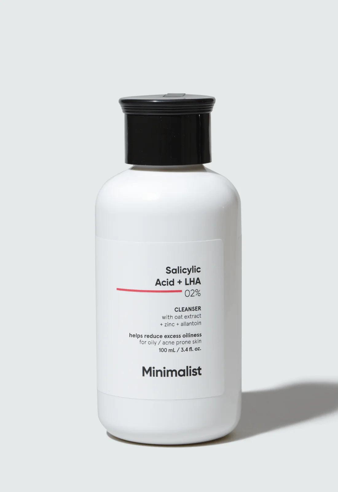 Nettoyant exfoliant Acide Salicylique + LHA - MINIMALIST