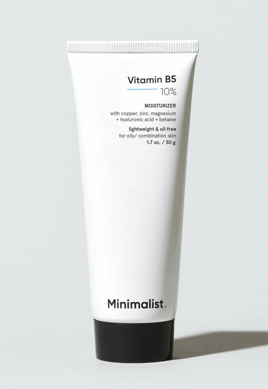 Crème hydratante Vitamine B5 10% - MINIMALIST